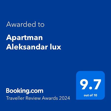 Apartman Aleksandar Lux Палич Екстер'єр фото